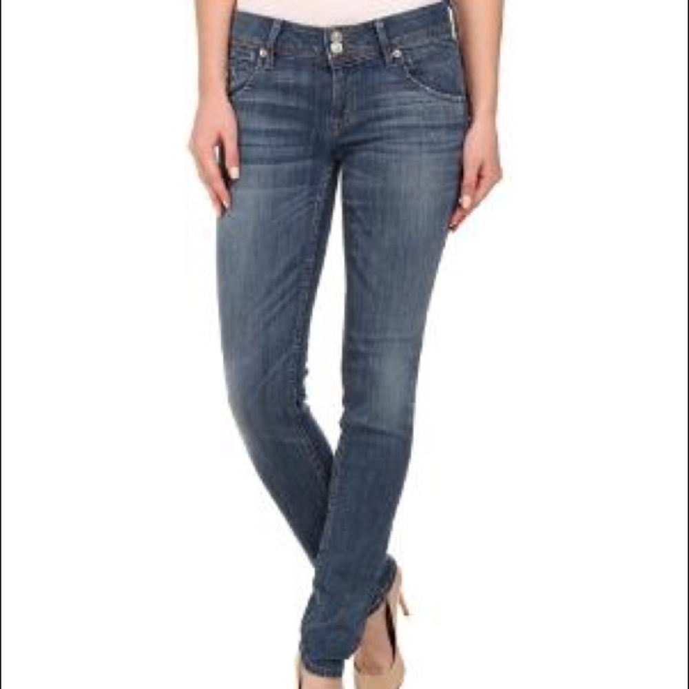 Hudson Collin flap skinny jean